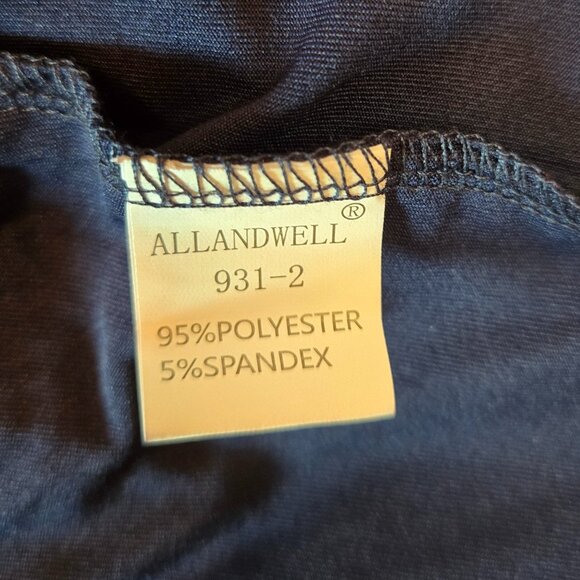 ALLANDWELL Women's Floral Lace Short Sleeves Knee Length Bodycon Cocktail Dress - Picture 8 of 13